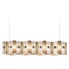 Hanglamp La Lollo linear 140 goud>Straluma Hot