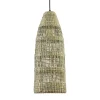 Hanglamp Latika smal zeegras naturel met zwart>Straluma Hot