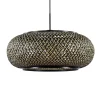 Hanglamp Maze bamboe/zwart 60cm>Straluma Hot