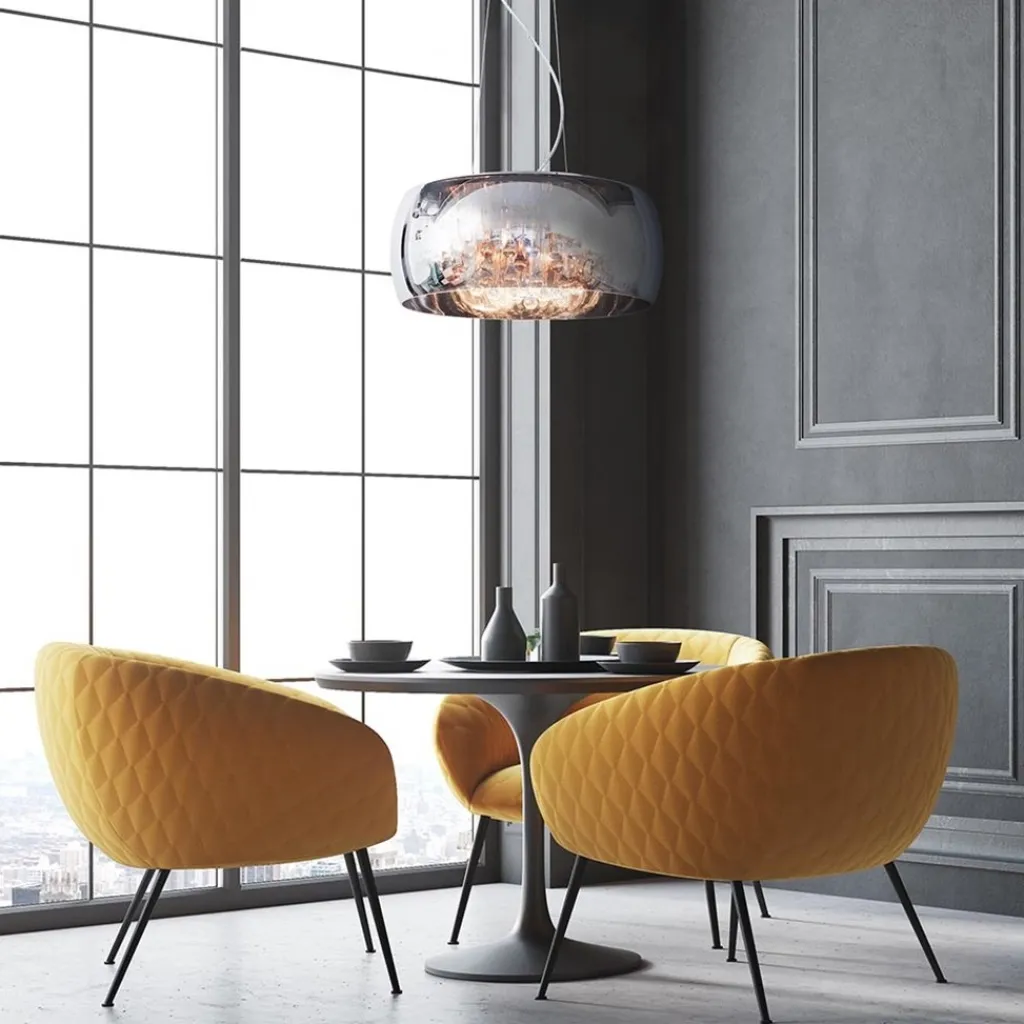 Hanglamp Pearl Raindrops smokey glas>Straluma Hot