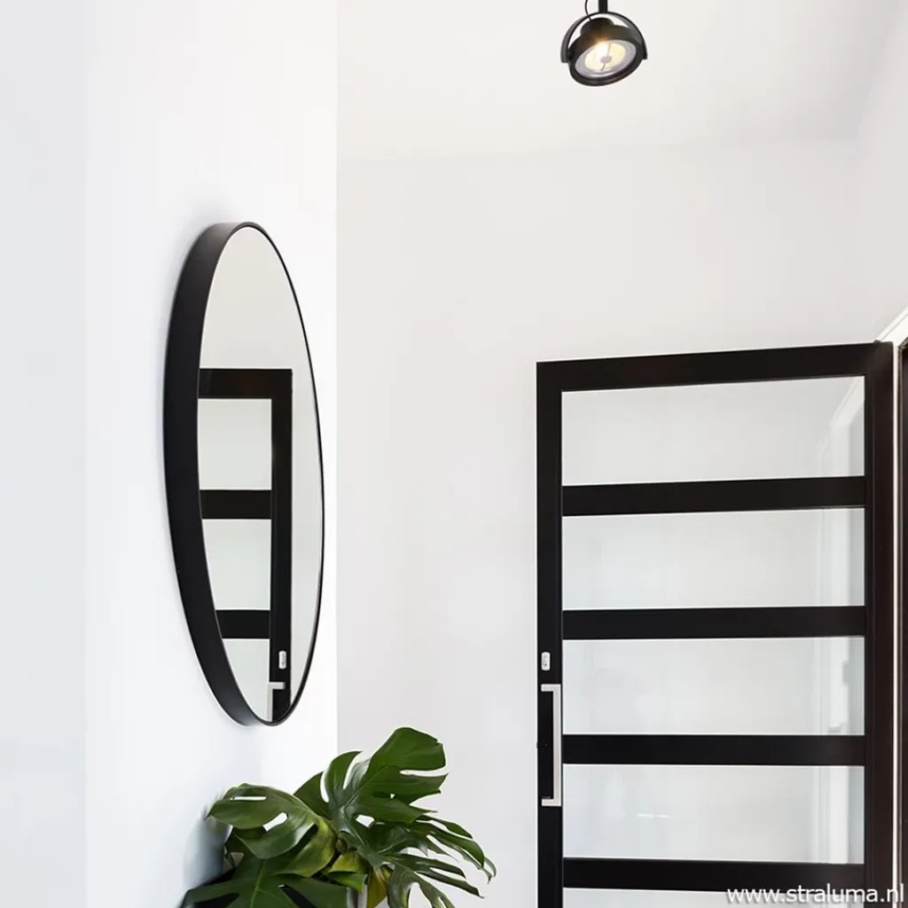 Industriële plafondspot zwart inclusief LED>Straluma New