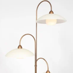 Klassieke 3-lichts vloerlamp brons inclusief LED>Straluma Best