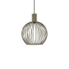 kleine draad hanglamp mat zand met zwart>Straluma Fashion