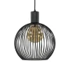 Kleine draad hanglamp mat zwart 30 cm>Straluma Best