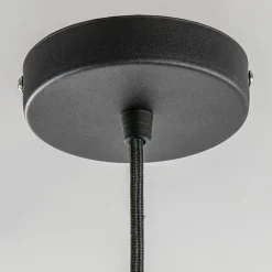 Kleine draad hanglamp mat zwart 30 cm><noscript><img width=
