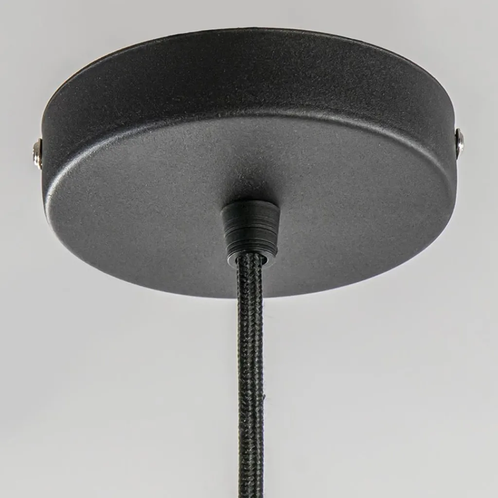 Kleine draad hanglamp mat zwart 30 cm>Straluma Best