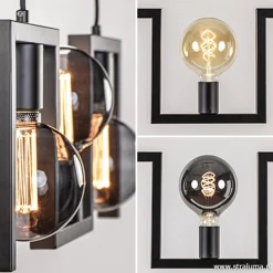 Kleine eettafel hanglamp zwart frame><noscript><img width=