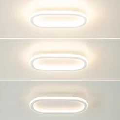Kleine LED plafondlamp wit 3-standen dimbaar><noscript><img width=