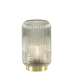 Kleine tafellamp warm lichtgrijs op batterijen Lipa van L&L>Straluma Best Sale