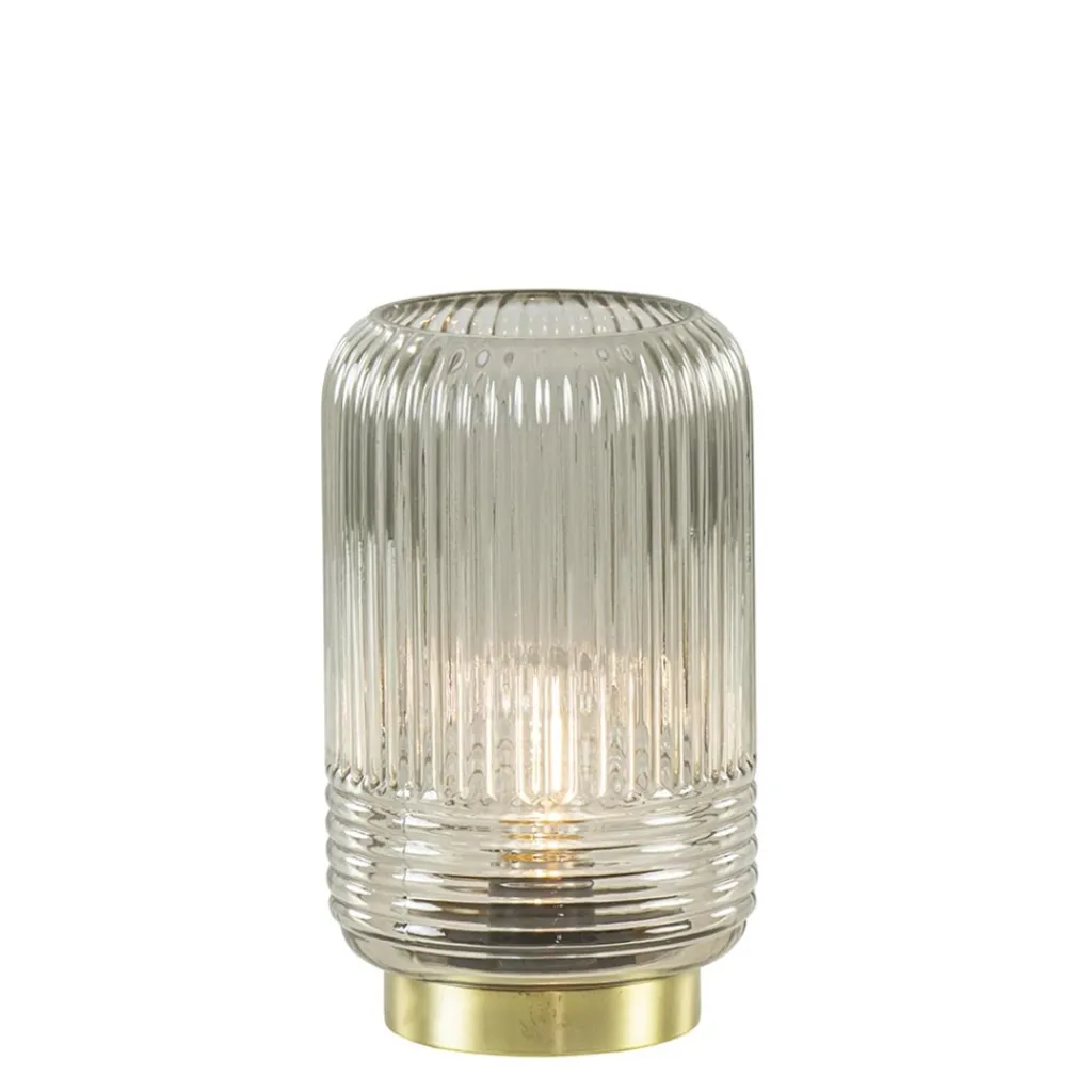 Kleine tafellamp warm lichtgrijs op batterijen Lipa van L&L>Straluma Best Sale