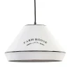 Landelijke hanglamp farm house wit met zwart Ø32 cm>Straluma Outlet