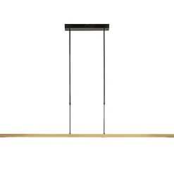LED hanglamp aluminium mat zwart met mat goud dimbaar>Straluma Flash Sale