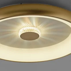 LED plafondlamp goud met kristaleffect><noscript><img width=