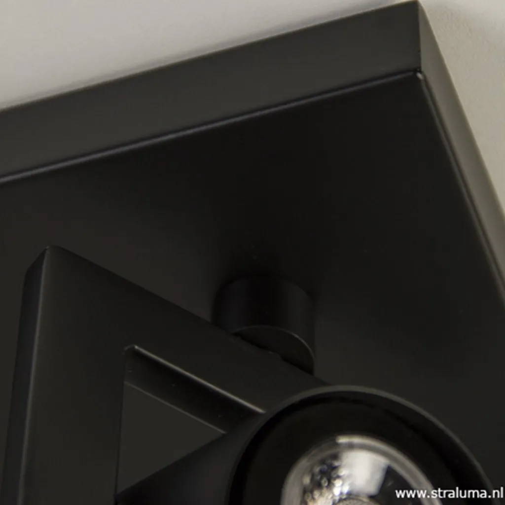 LED plafondspot vierkant mat zwart>Straluma Best Sale