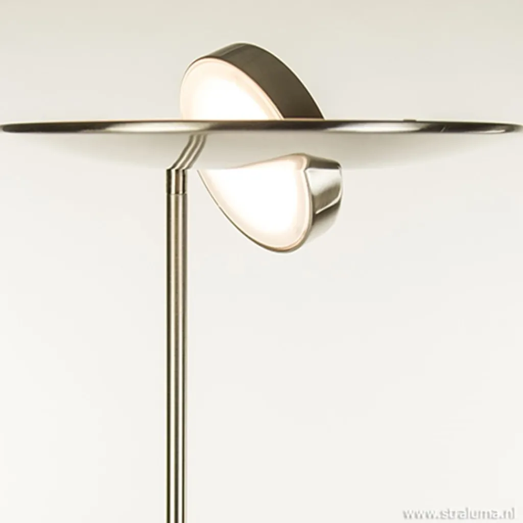 LED staande lamp-uplighter staal-dimbaar>Straluma Sale