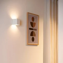 LED wandlamp oplaadbaar wit vierkant IP54><noscript><img width=
