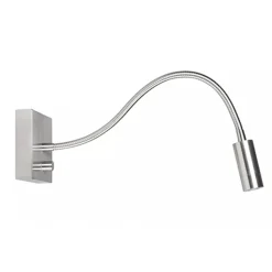 LED wandlamp/bedlamp flexibel staal>Straluma Fashion