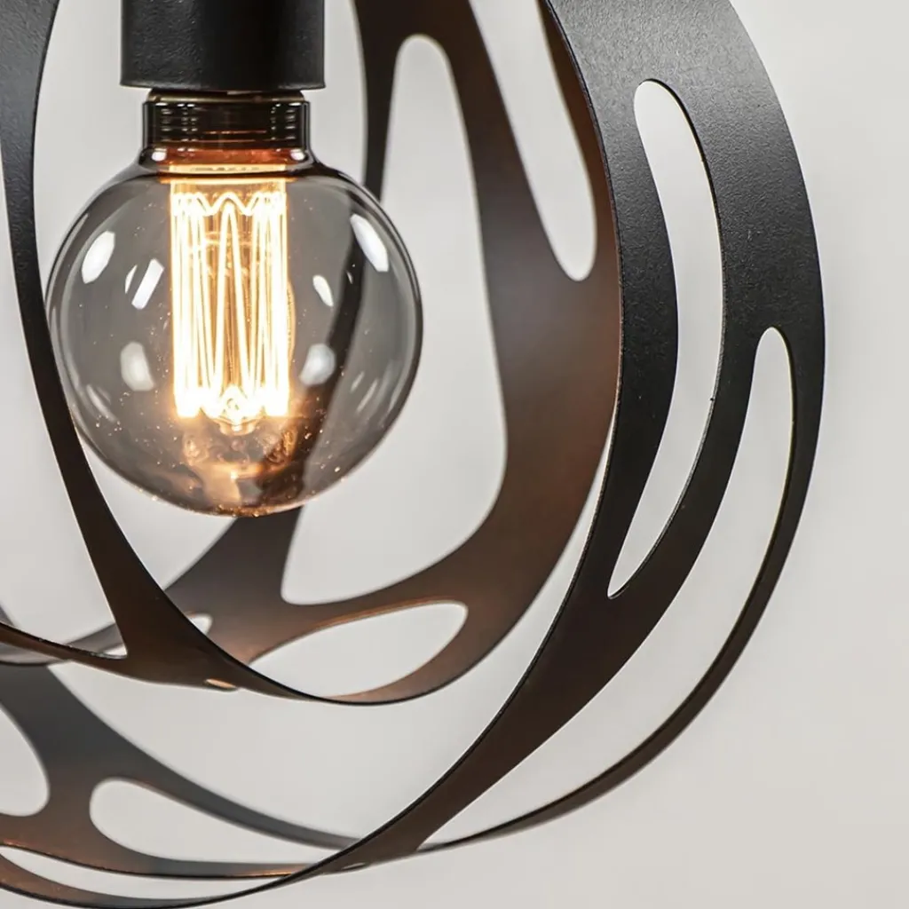 3-Lichts hanglamp zwart met ronde kappen>Straluma Hot