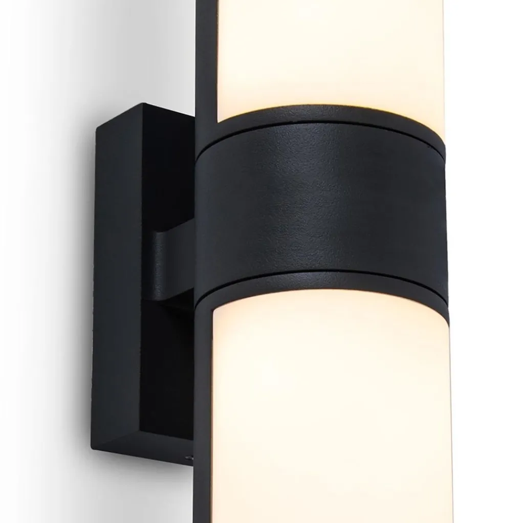2-Lichts LED buitenlamp verstelbaar zwart aluminium>Straluma Sale