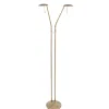 2-Lichts leeslamp brons LED dimbaar>Straluma Cheap