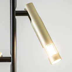 3-Lichts plafondlamp G9 zwart met goud><noscript><img width=