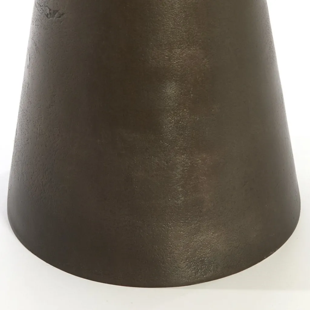 Light and Living bijzettafel Ynez bruin marmer 29x43 cm>Straluma Fashion