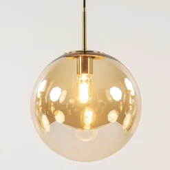 Light and Living hanglamp Medina 3L goud met amber glas><noscript><img width=