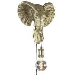 Light and Living wandlamp Elephant licht goud>Straluma Clearance
