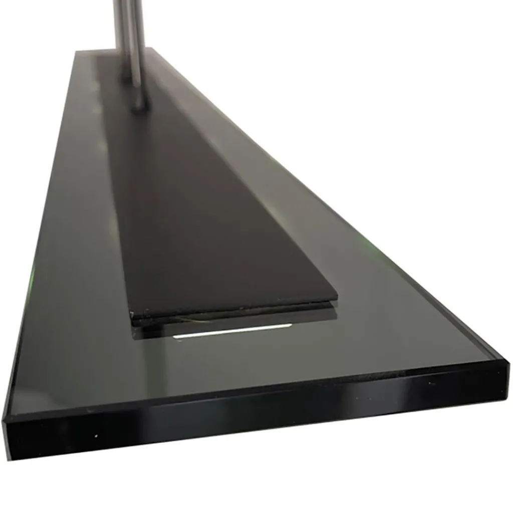 Moderne LED hanglamp balk mat zwart met smoke glas>Straluma Best Sale