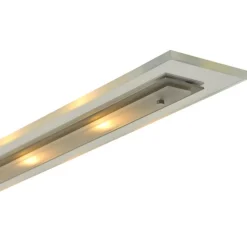 Moderne LED hanglamp nikkel met helder glas><noscript><img width=