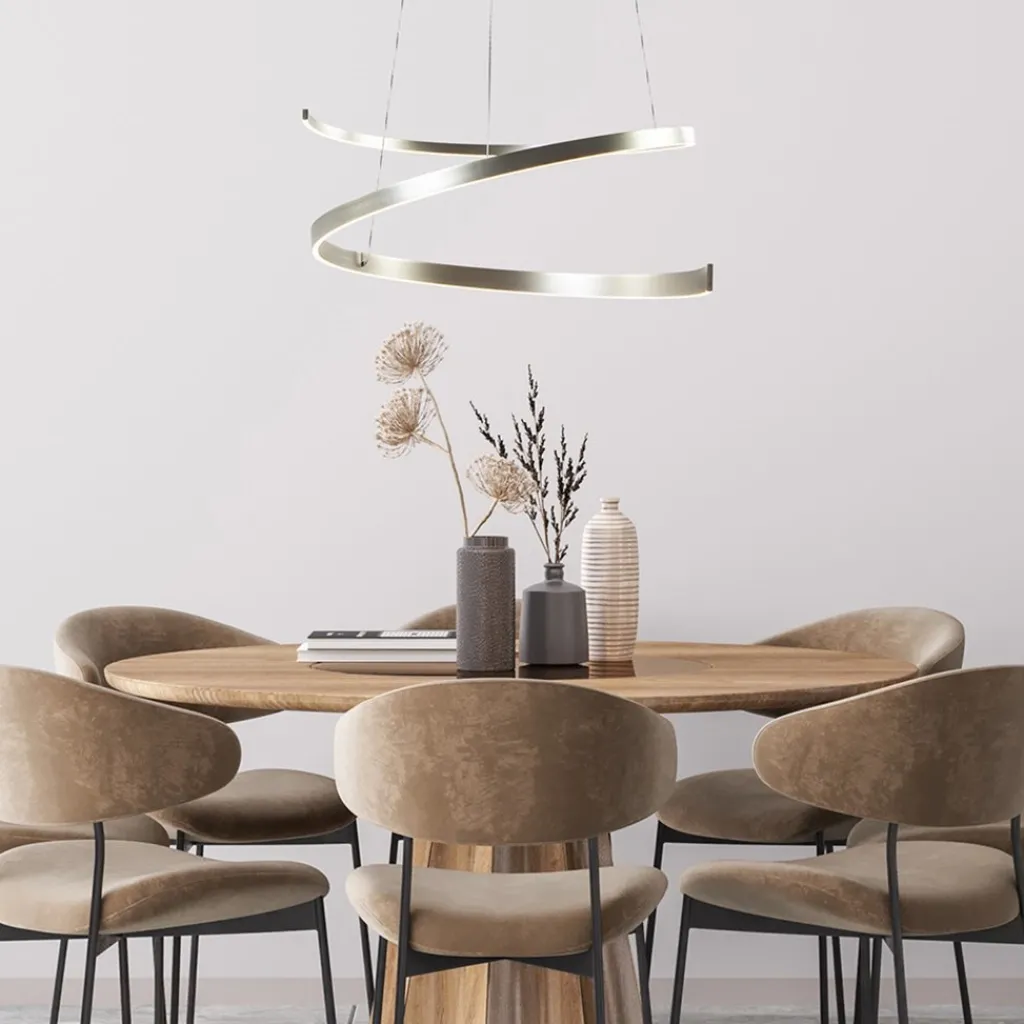 Moderne LED hanglamp rond met dim to warm functie>Straluma Sale