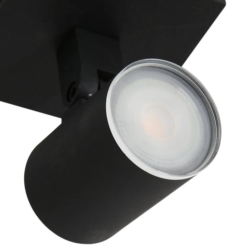Moderne 1-lichts opbouw spot zwart inclusief LED>Straluma Store