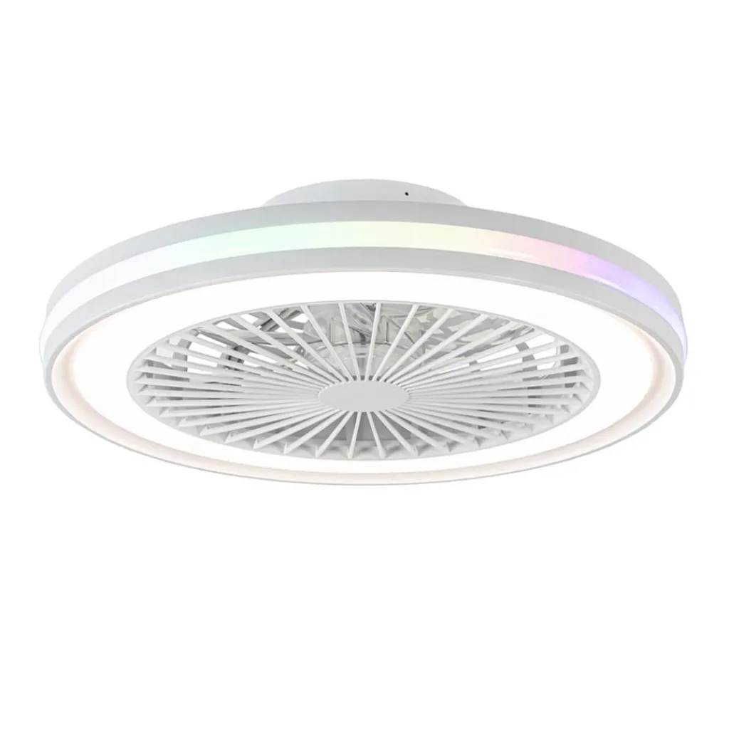 Moderne plafondventilator wit inclusief LED en color>Straluma Sale