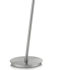 Moderne vloerlamp LED met touchdimmer - Nikkel><noscript><img width=