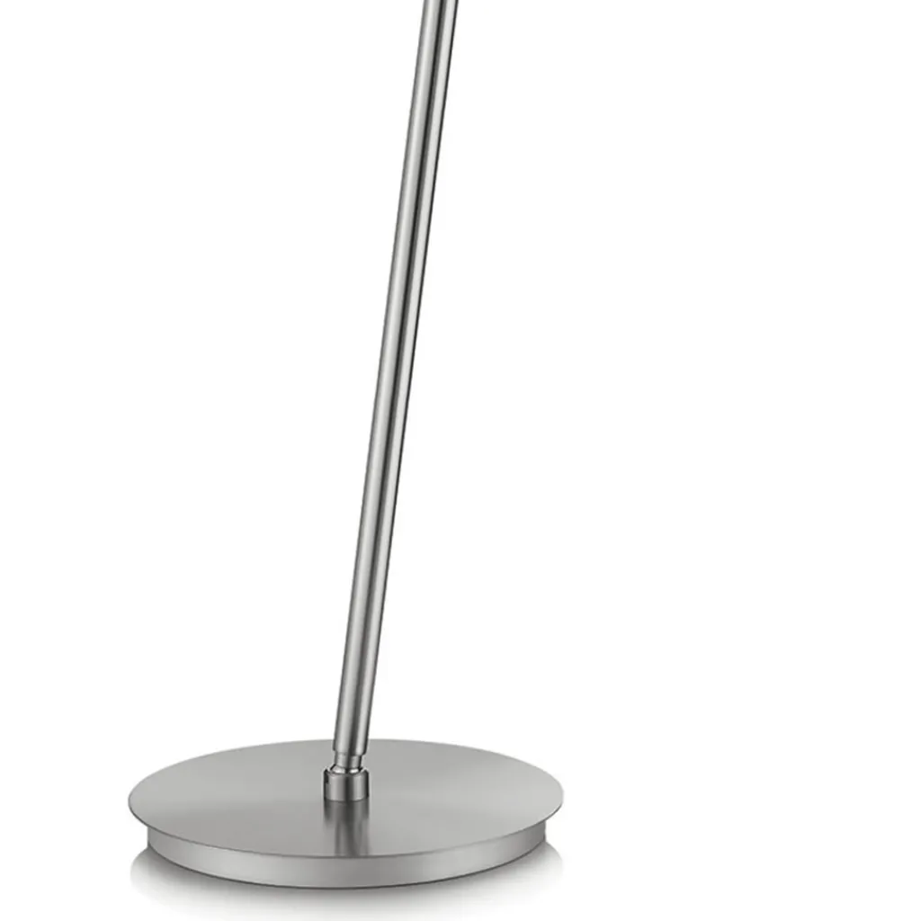 Moderne vloerlamp LED met touchdimmer - Nikkel>Straluma Flash Sale