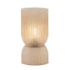 Oudroze glazen tafellamp Phoebe op batterijen van Light and living>Straluma Cheap