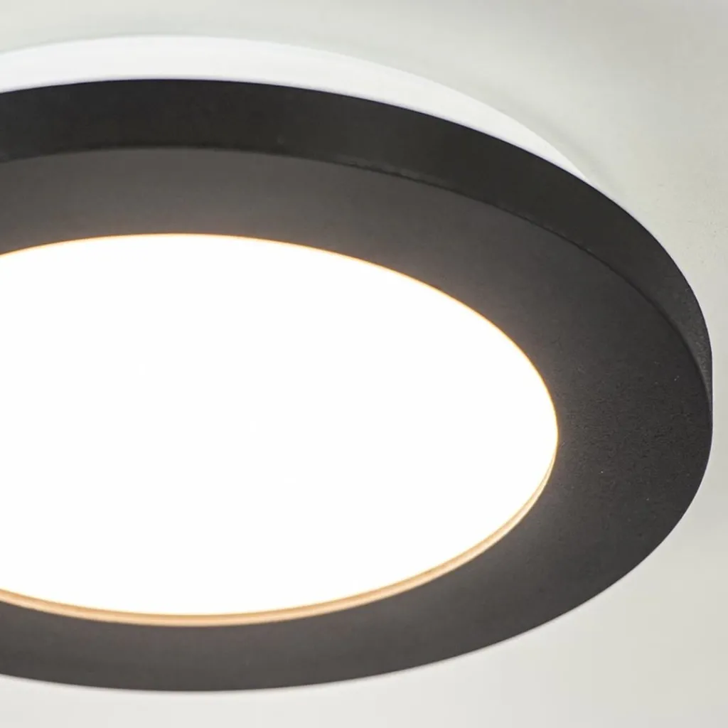 Plafondlamp Anne 17cm zwart 3-switchdim>Straluma Best