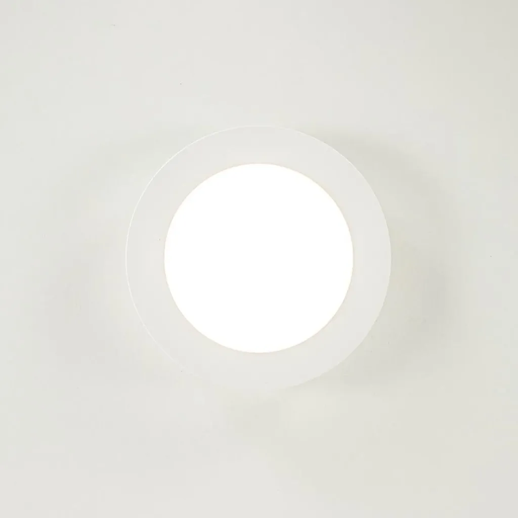 Plafondlamp Anne rond 17 wit 3-switchdim>Straluma Cheap