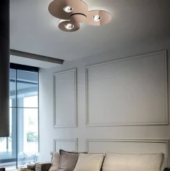 Plafondlamp Bugia Triple glossy bronze><noscript><img width=
