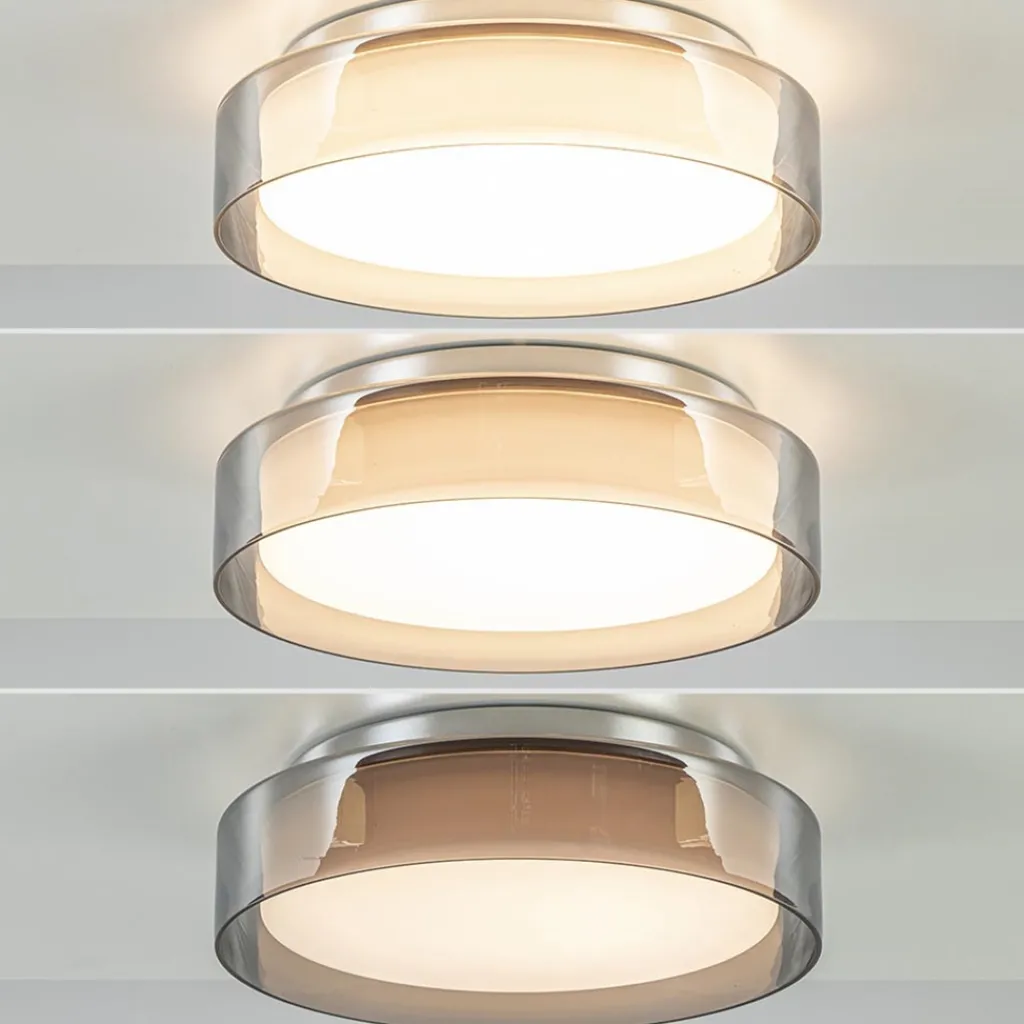 Plafondlamp Clear 35cm IP44 3-switchdim>Straluma Online