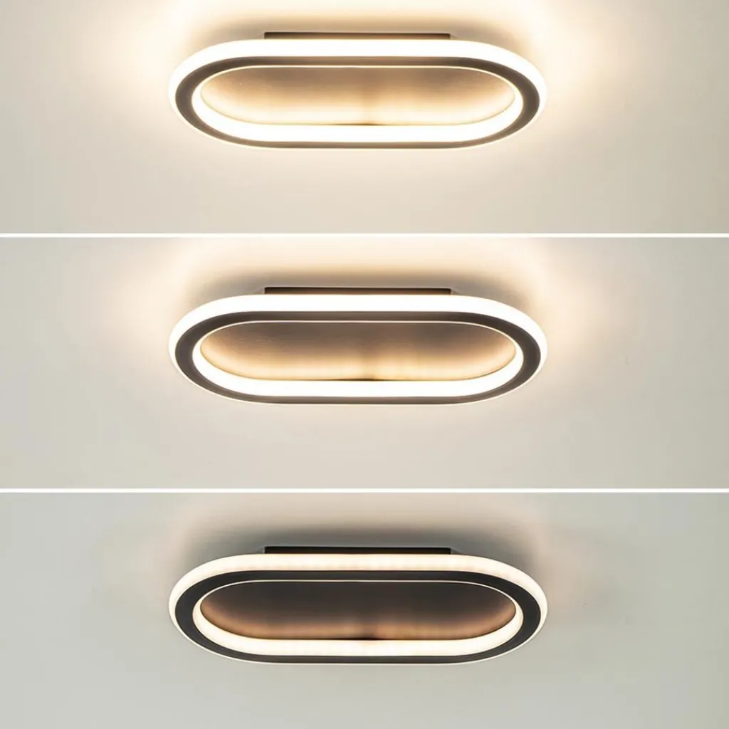 Plafondlamp Lois 30 zwart 3-switch dim.>Straluma Shop