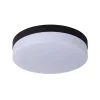 Plafondlamp zwart IP44 + bewegingssensor>Straluma Online