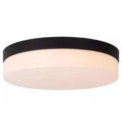 Plafondlamp zwart IP44 + bewegingssensor><noscript><img width=