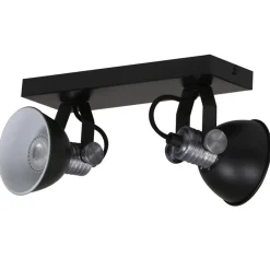 Plafondspot Brooklyn 2l zwart industrieel>Straluma Cheap