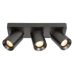 Plafondspot 3-lichts balk gunmetal gu10>Straluma Store