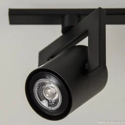 Plafondspot 3-lichts zwart incl.gu10><noscript><img width=