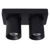 Plafondspot tube 2-L zwart incl.gu10 dtw>Straluma Cheap