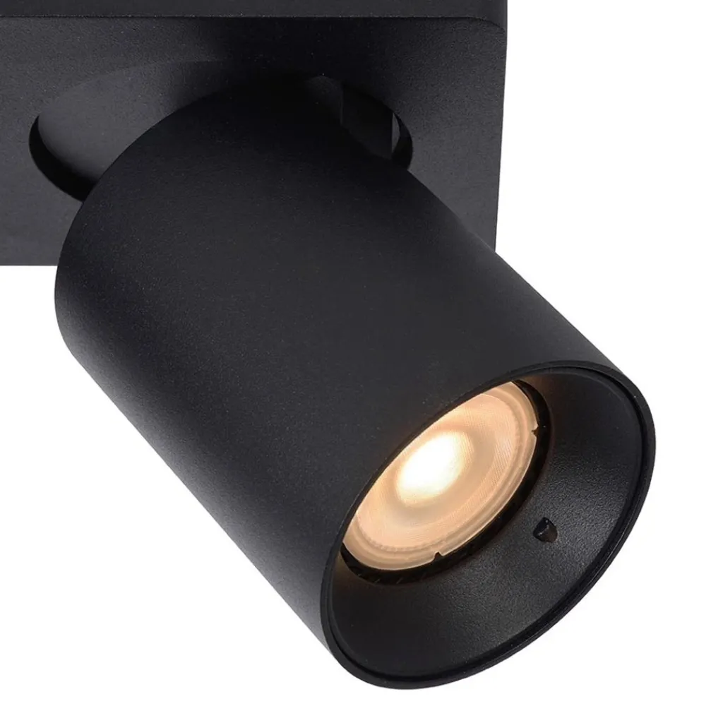 Plafondspot tube 2-L zwart incl.gu10 dtw>Straluma Cheap