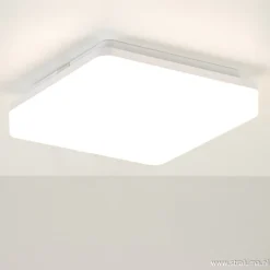 Plafonnière Basic square wit 3000K IP44>Straluma Clearance