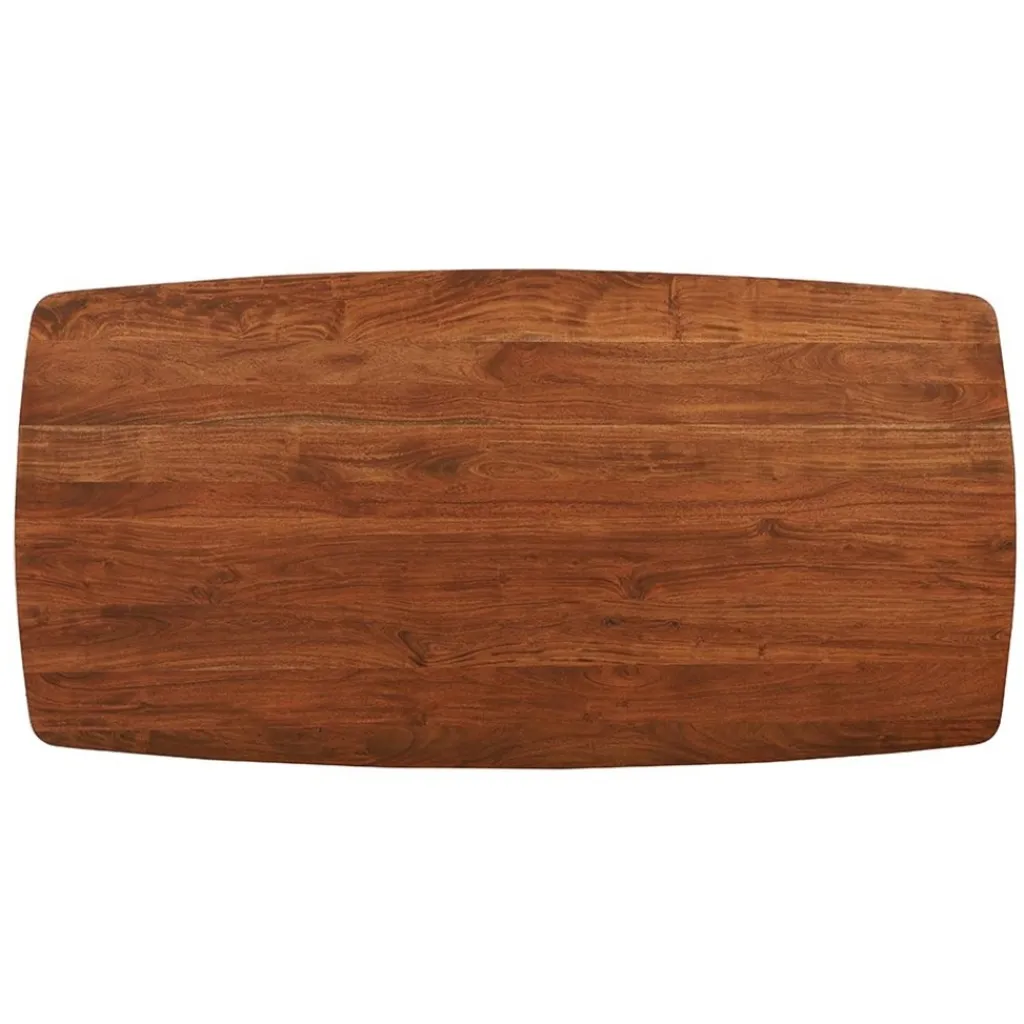Rechthoekige eettafel Quenza acaciahout 200x100 cm>Straluma Online
